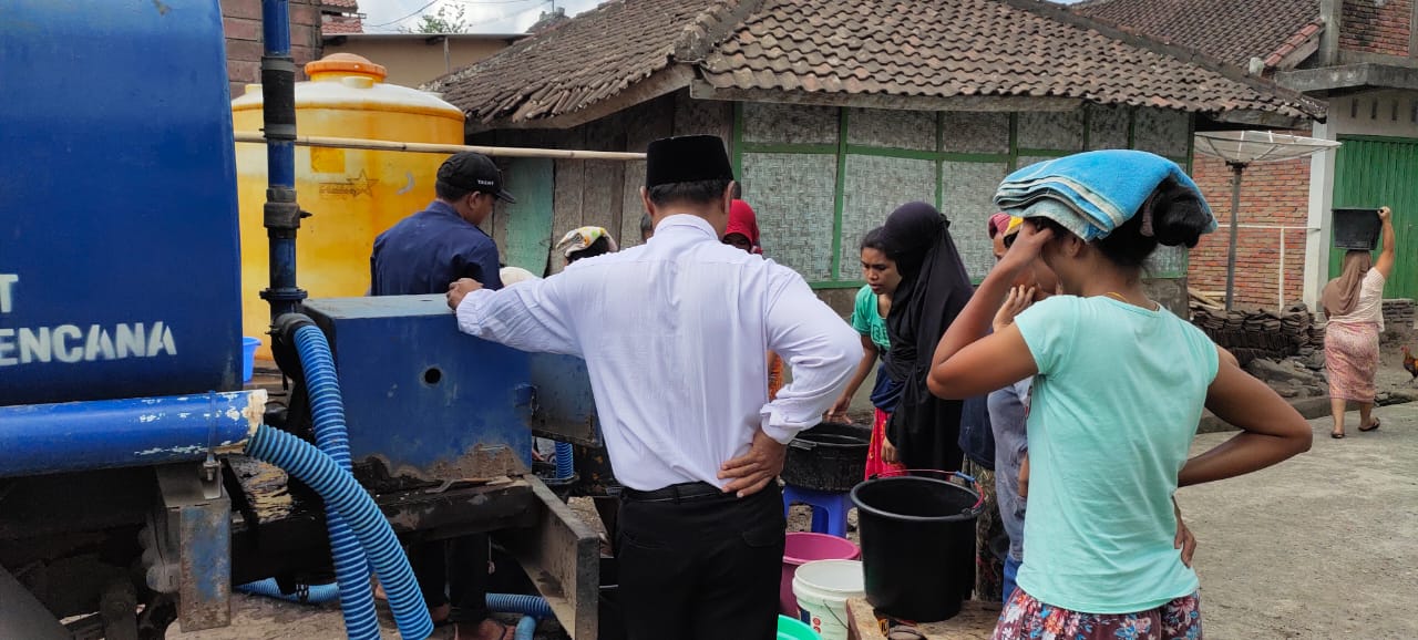 kegiatan Tagana hari ini dlm rangka drooping air bersih di desa selagik dusun selagik selatan kecamatan.terara hari Rabu tgl, 27-11-2019